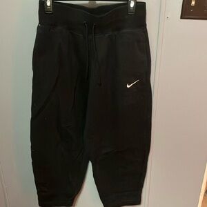 Nike high rise sweat pants straight leg